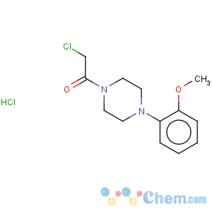 CAS No:21057-39-6 Ethanone,2-chloro-1-[4-(2-methoxyphenyl)-1-piperazinyl]-