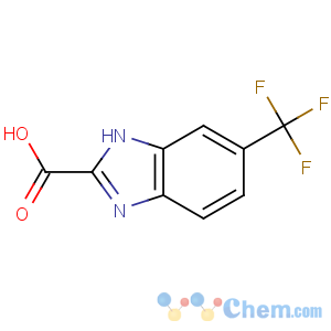 CAS No:2107-39-3 6-(trifluoromethyl)-1H-benzimidazole-2-carboxylic acid