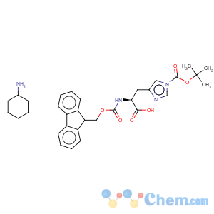 CAS No:210820-99-8 FMOC-L-HIS(BOC)-OH DCHA
