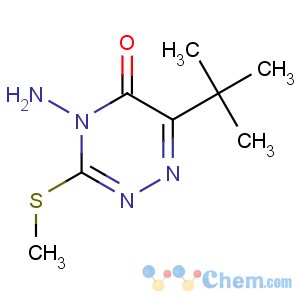 CAS No:21087-64-9 4-amino-6-tert-butyl-3-methylsulfanyl-1,2,4-triazin-5-one