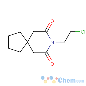 CAS No:21098-05-5 8-(2-chloro-ethyl)-8-aza-spiro[4,5]decane-7,9-dione