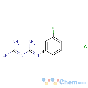 CAS No:2113-05-5 2-(3-chlorophenyl)-1-(diaminomethylidene)guanidine