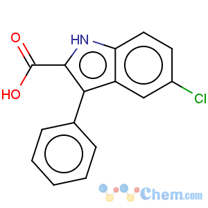CAS No:21139-31-1 1H-Indole-2-carboxylicacid, 5-chloro-3-phenyl-