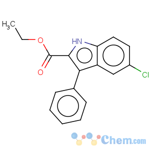 CAS No:21139-32-2 1H-Indole-2-carboxylicacid, 5-chloro-3-phenyl-, ethyl ester