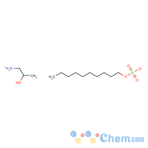 CAS No:21142-28-9 Sulfuric acid, monododecyl ester, compd. with 1-amino-2-propanol (1:1)