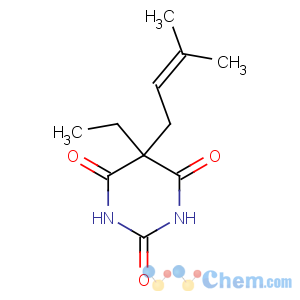 CAS No:21149-88-2 5-Ethyl-5-(3-methyl-2-butenyl)barbituric acid