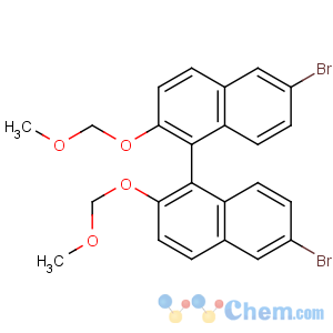 CAS No:211560-97-3 6-bromo-1-[6-bromo-2-(methoxymethoxy)naphthalen-1-yl]-2-(methoxymethoxy)<br />naphthalene