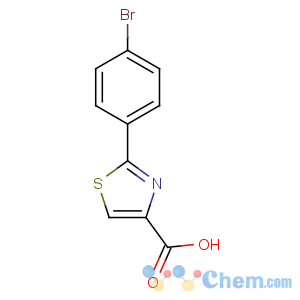 CAS No:21160-50-9 2-(4-bromophenyl)-1,3-thiazole-4-carboxylic acid