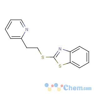CAS No:21181-94-2 2-(2-pyridin-2-ylethylsulfanyl)benzothiazole
