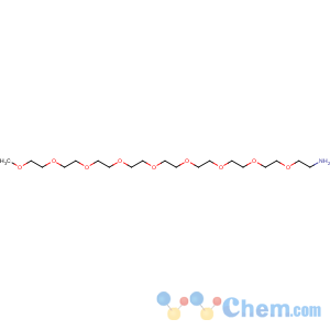 CAS No:211859-73-3 2-[2-[2-[2-[2-[2-[2-[2-(2-methoxyethoxy)ethoxy]ethoxy]ethoxy]ethoxy]<br />ethoxy]ethoxy]ethoxy]ethanamine