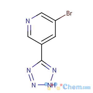 CAS No:211943-13-4 3-bromo-5-(2H-tetrazol-5-yl)pyridine