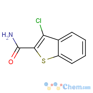 CAS No:21211-09-6 3-chloro-1-benzothiophene-2-carboxamide