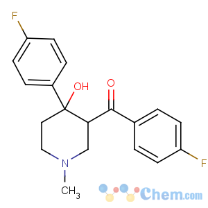CAS No:21221-18-1 (4-fluorophenyl)-[4-(4-fluorophenyl)-4-hydroxy-1-methylpiperidin-3-yl]<br />methanone