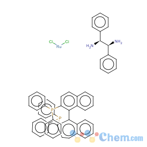 CAS No:212210-87-2 dichloro[(r)-(+)-2,2'-bis(diphenylphosphino)-1,1'-binaphthyl][(1s,2s)-(-)-1,2-diphenylethylenediamine]ruthenium (ii) min