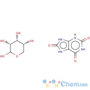 CAS No:2124-54-1 1H-Purine-2,6,8(3H)-trione,7,9-dihydro-3-b-D-ribofuranosyl-