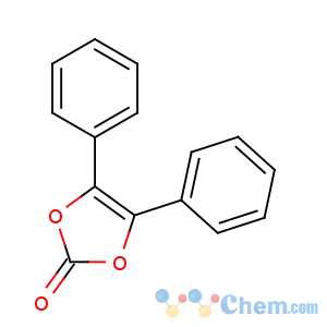 CAS No:21240-34-6 4,5-diphenyl-1,3-dioxol-2-one
