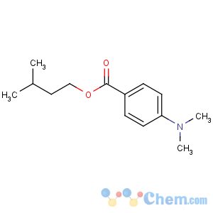 CAS No:21245-01-2 3-methylbutyl 4-(dimethylamino)benzoate