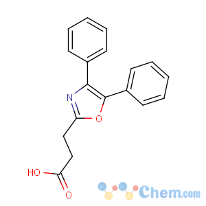 CAS No:21256-18-8 3-(4,5-diphenyl-1,3-oxazol-2-yl)propanoic acid