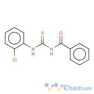 CAS No:21258-05-9 urea, 1-benzoyl-3- (o-chlorophenyl)-2-thio-