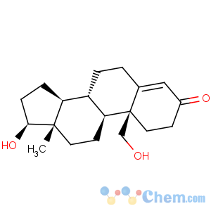 CAS No:2126-37-6 Androst-4-en-3-one,17,19-dihydroxy-, (17b)-