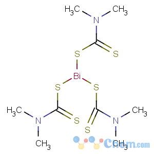 CAS No:21260-46-8 Bismuth,tris(N,N-dimethylcarbamodithioato-kS,kS')-, (OC-6-11)-