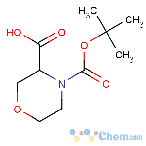 CAS No:212650-43-6 4-[(2-methylpropan-2-yl)oxycarbonyl]morpholine-3-carboxylic acid