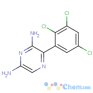 CAS No:212778-82-0 3-(2,3,5-trichlorophenyl)pyrazine-2,6-diamine