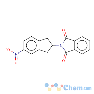 CAS No:212845-48-2 1H-Isoindole-1,3(2H)-dione,2-(2,3-dihydro-5-nitro-1H-inden-2-yl)-