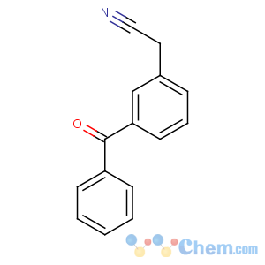 CAS No:21288-34-6 2-(3-benzoylphenyl)acetonitrile