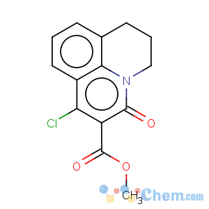 CAS No:213181-23-8 1-Chloro-3-oxo-6,7-dihydro-3H,5H-pyrido[3,2,1-ij]quinoline-2-carboxylic acid methyl ester
