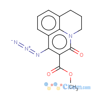 CAS No:213181-32-9 1-Azido-3-oxo-6,7-dihydro-3H,5H-pyrido[3,2,1-ij]quinoline-2-carboxylic acid methyl ester
