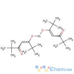 CAS No:21319-43-7 bis[(2,2,6,6-tetramethyl-5-oxohept-3-en-3-yl)oxy]lead