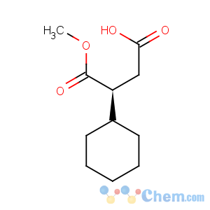 CAS No:213270-44-1 Butanedioic acid,2-cyclohexyl-, 1-methyl ester, (2S)-