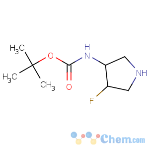 CAS No:213388-72-8 Carbamic acid,N-[(3S,4S)-4-fluoro-3-pyrrolidinyl]-, 1,1-dimethylethyl ester