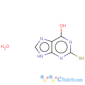 CAS No:213696-55-0 2-thio-6-hydroxypurine hydrate, 98
