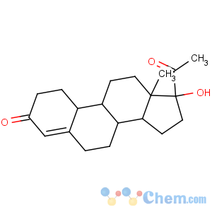 CAS No:2137-18-0 (8R,9S,10R,13S,14S,17R)-17-acetyl-17-hydroxy-13-methyl-1,2,6,7,8,9,10,<br />11,12,14,15,16-dodecahydrocyclopenta[a]phenanthren-3-one