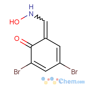 CAS No:21386-43-6 2,4-dibromo-6-[(hydroxyamino)methylidene]cyclohexa-2,4-dien-1-one
