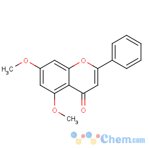 CAS No:21392-57-4 5,7-dimethoxy-2-phenylchromen-4-one