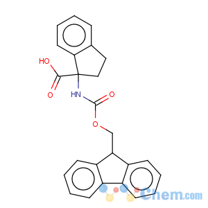 CAS No:214139-28-3 1H-Indene-1-carboxylicacid, 1-[[(9H-fluoren-9-ylmethoxy)carbonyl]amino]-2,3-dihydro-