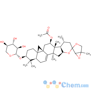 CAS No:214146-75-5 b-D-Xylopyranoside, (3b,12b,16b,23S,24R,25R)-12-(acetyloxy)-16,23:23,26:24,25-triepoxy-9,19-cyclolanost-7-en-3-yl