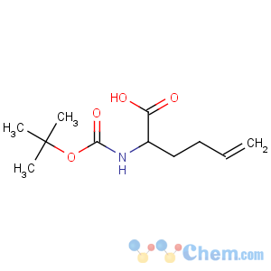 CAS No:214206-61-8 2-[(2-methylpropan-2-yl)oxycarbonylamino]hex-5-enoic acid
