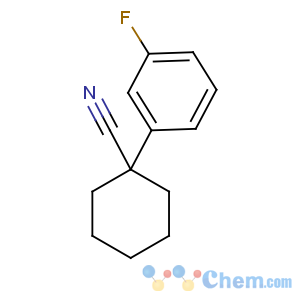CAS No:214262-91-6 1-(3-fluorophenyl)cyclohexane-1-carbonitrile