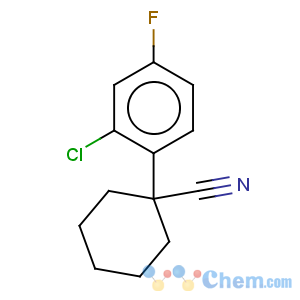 CAS No:214262-93-8 Cyclohexanecarbonitrile,1-(2-chloro-4-fluorophenyl)-