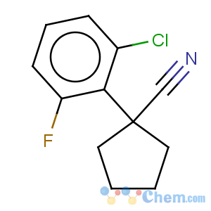CAS No:214262-94-9 Cyclopentanecarbonitrile, 1-(2-chloro-6-fluorophenyl)-