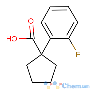 CAS No:214262-96-1 1-(2-fluorophenyl)cyclopentane-1-carboxylic acid