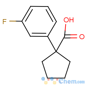 CAS No:214262-97-2 1-(3-fluorophenyl)cyclopentane-1-carboxylic acid