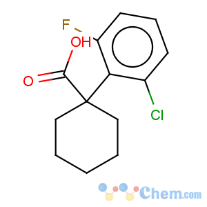 CAS No:214263-04-4 Cyclohexanecarboxylic acid, 1-(2-chloro-6-fluorophenyl)-