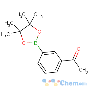 CAS No:214360-49-3 1-[3-(4,4,5,5-tetramethyl-1,3,2-dioxaborolan-2-yl)phenyl]ethanone