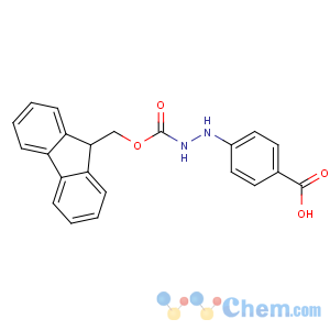 CAS No:214475-53-3 4-[2-(9H-fluoren-9-ylmethoxycarbonyl)hydrazinyl]benzoic acid