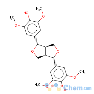 CAS No:21453-69-0 Phenol,4,4'-[(1S,3aR,4S,6aR)-tetrahydro-1H,3H-furo[3,4-c]furan-1,4-diyl]bis[2,6-dimethoxy-